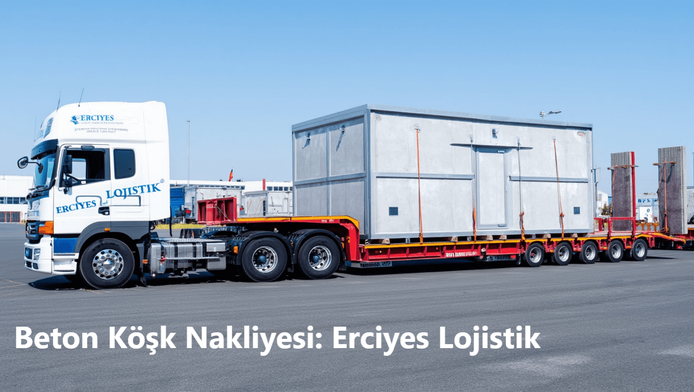 Beton köşk nakliyesi